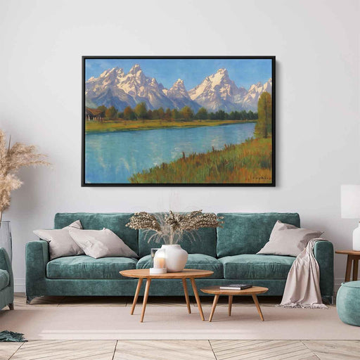 Impressionism Grand Tetons #117 - Kanvah