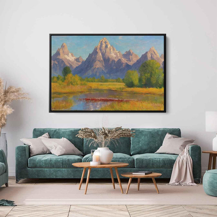 Impressionism Grand Tetons #133 - Kanvah