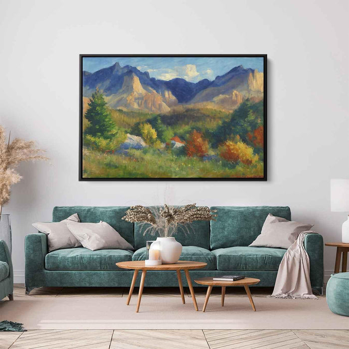 Impressionism Rocky Mountains #133 - Kanvah