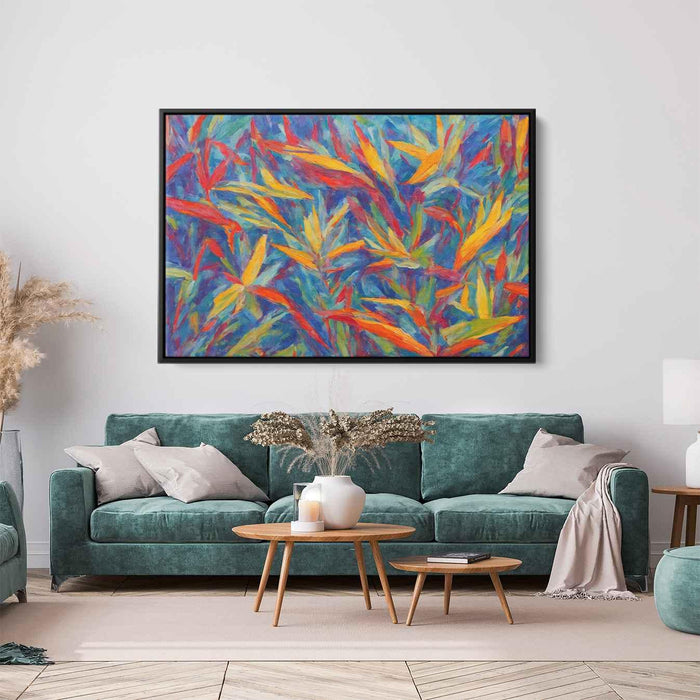 Impressionist Oil Birds of Paradise #133 - Kanvah