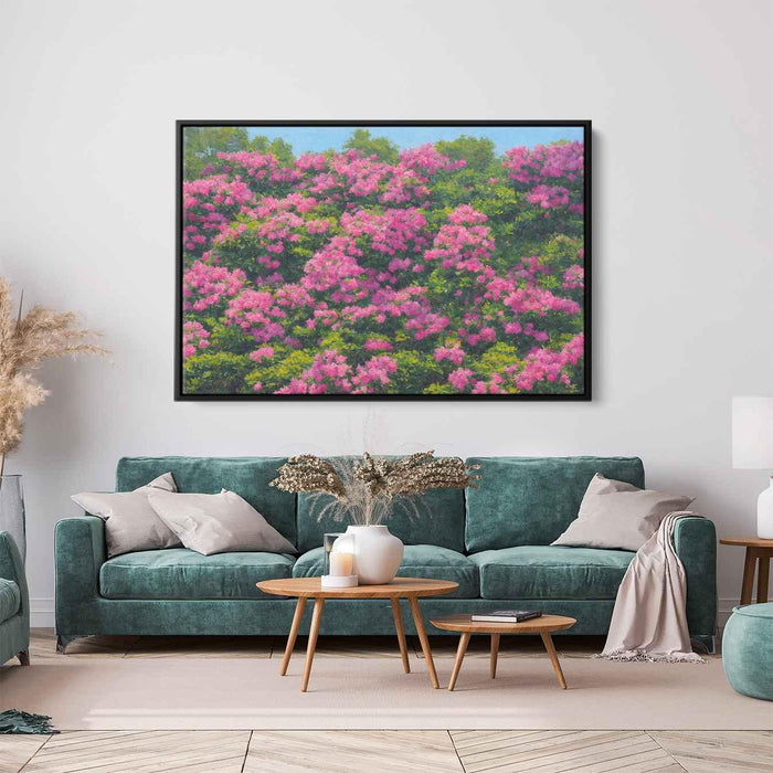 Impressionist Oil Rhododendron #107 - Kanvah