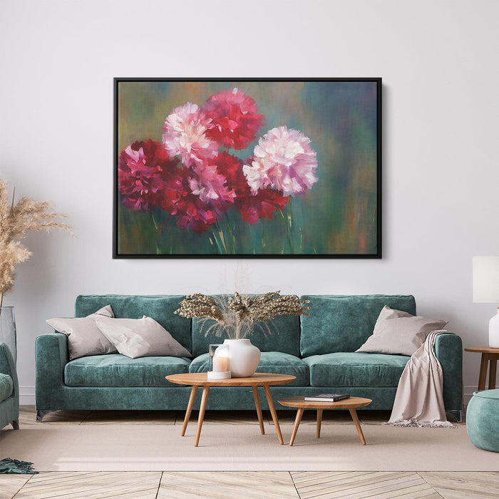 Abstract Carnations #122 - Kanvah