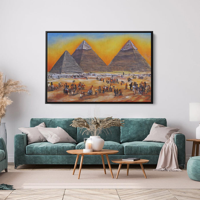 Abstract Pyramids of Giza #122 - Kanvah