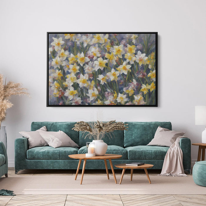 Contemporary Oil Daffodils #122 - Kanvah