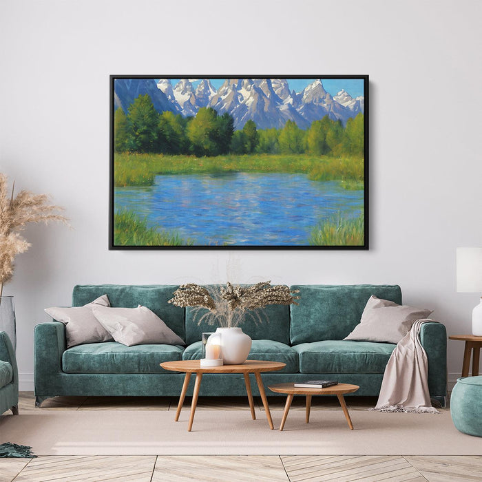 Impressionism Grand Tetons #122 - Kanvah