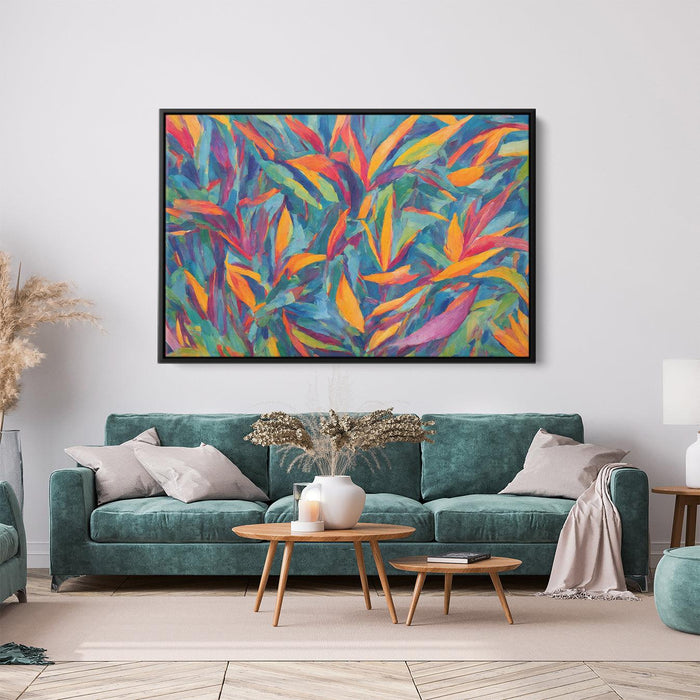 Birds of Paradise Oil Painting #122 - Kanvah