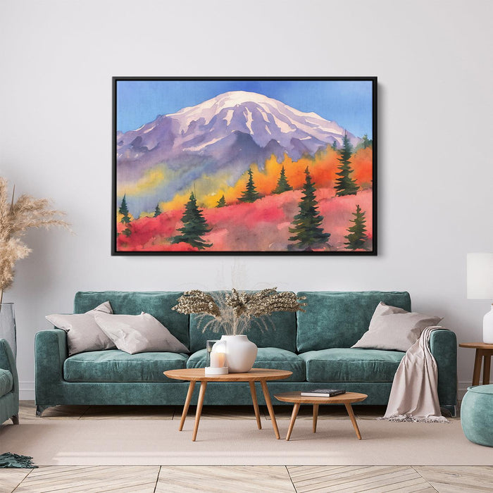 Watercolor Mount Rainier #122 - Kanvah