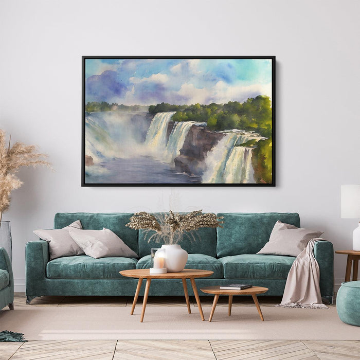 Watercolor Niagara Falls #122 - Kanvah