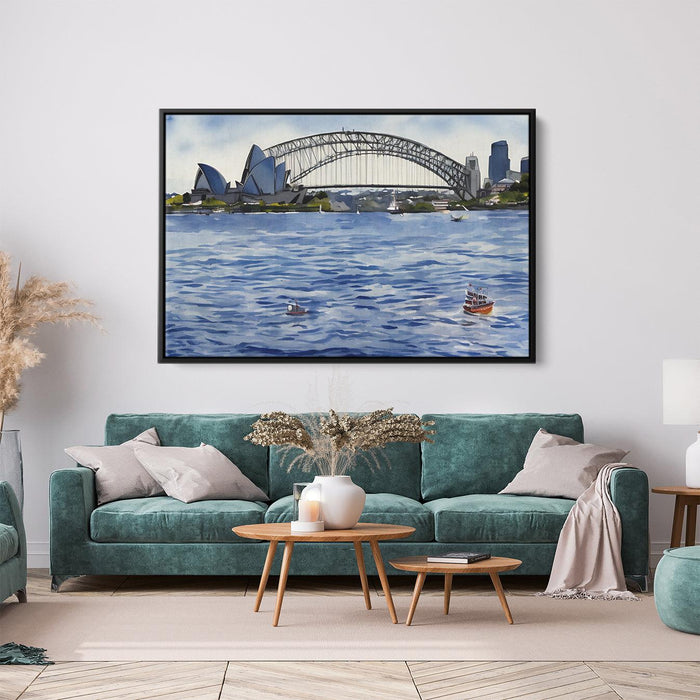 Watercolor Sydney Opera House #122 - Kanvah