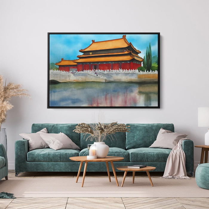 Watercolor Forbidden City #122 - Kanvah
