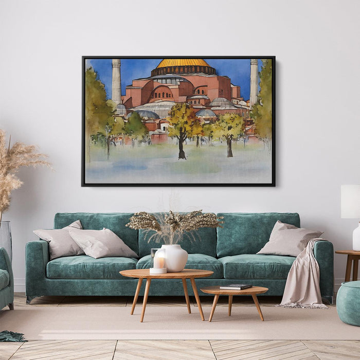 Watercolor Hagia Sophia #122 - Kanvah