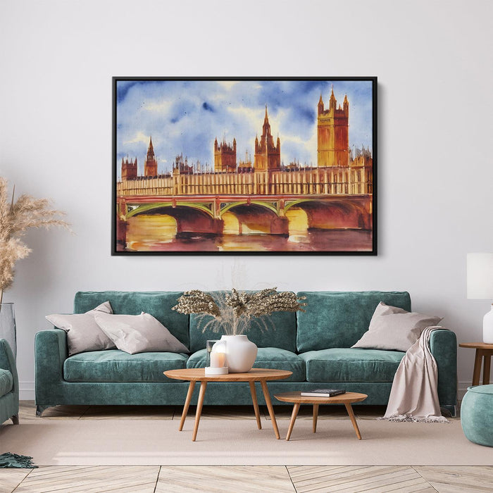 Watercolor Palace of Westminster #122 - Kanvah