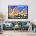 Watercolor Pyramids of Giza #122 - Kanvah