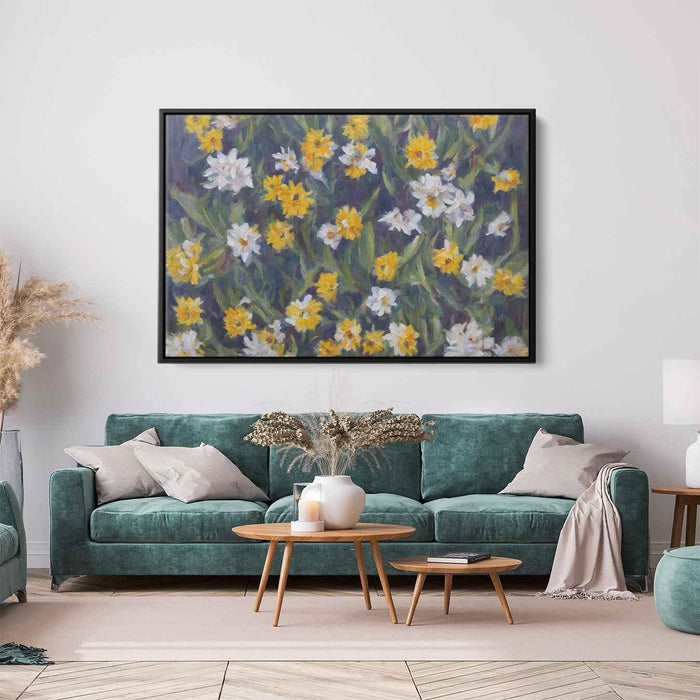 Modern Oil Daffodils #103 - Kanvah