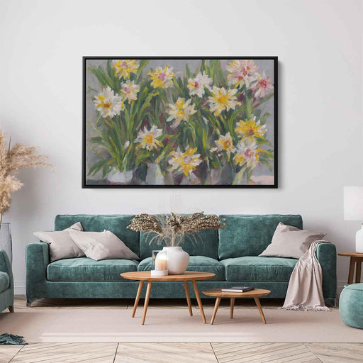 Modern Oil Daffodils #124 - Kanvah