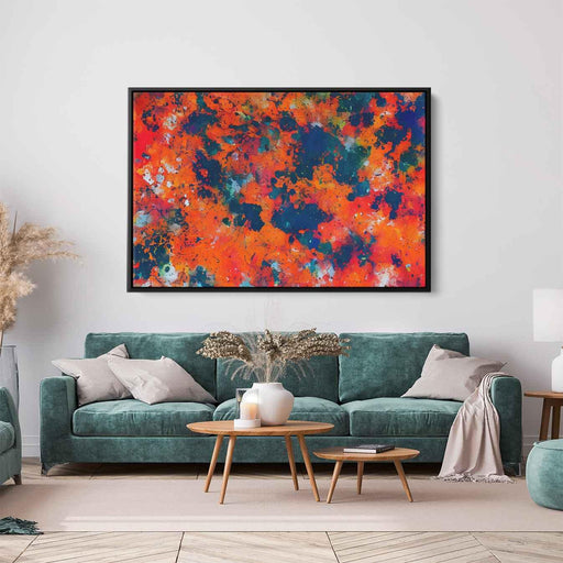 Orange Abstract Splatter #103 - Kanvah