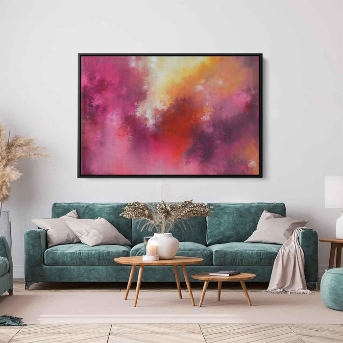 Pink Abstract Painting #126 - Kanvah