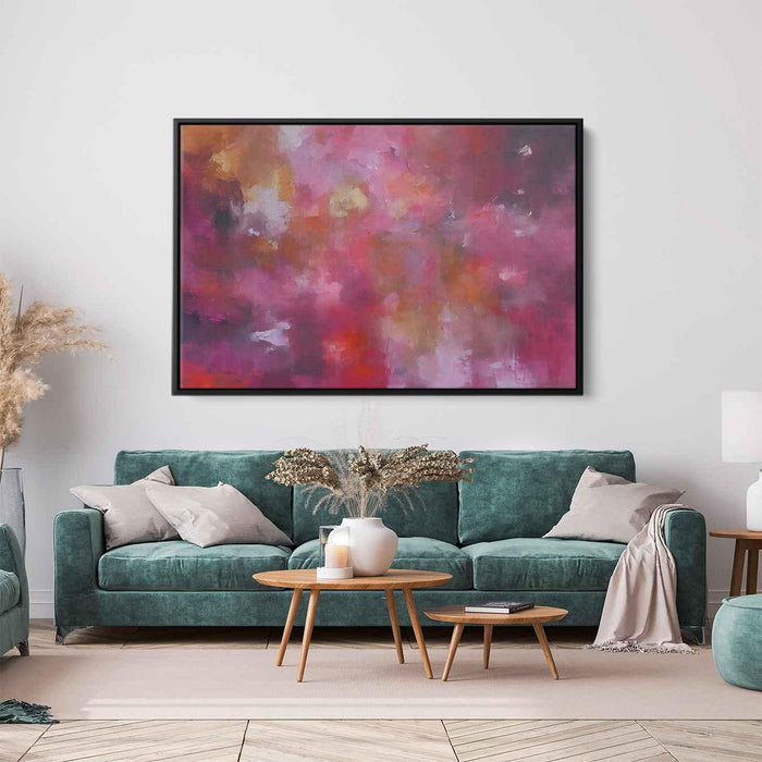 Pink Abstract Painting #136 - Kanvah