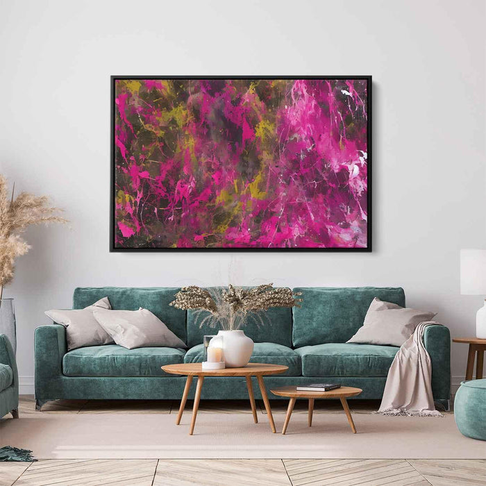 Pink Abstract Splatter #107 - Kanvah