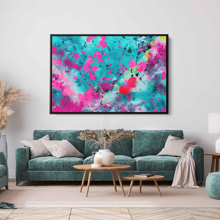 Pink Abstract Splatter #117 - Kanvah