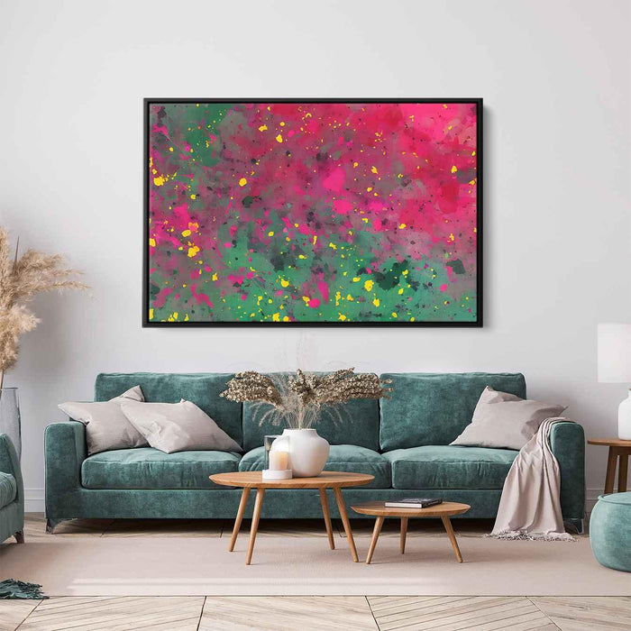 Pink Abstract Splatter #124 - Kanvah