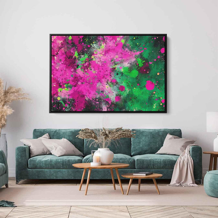 Pink Abstract Splatter #126 - Kanvah