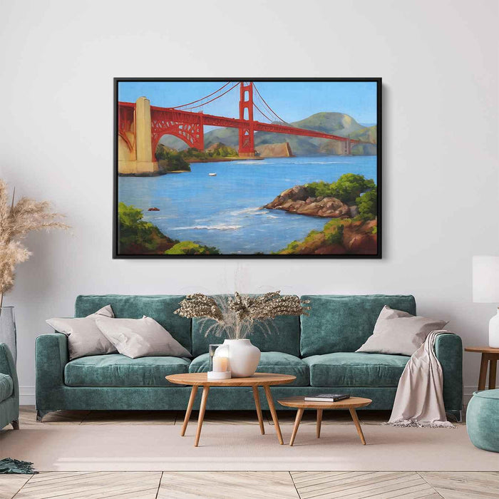 Realism Golden Gate Bridge #114 - Kanvah