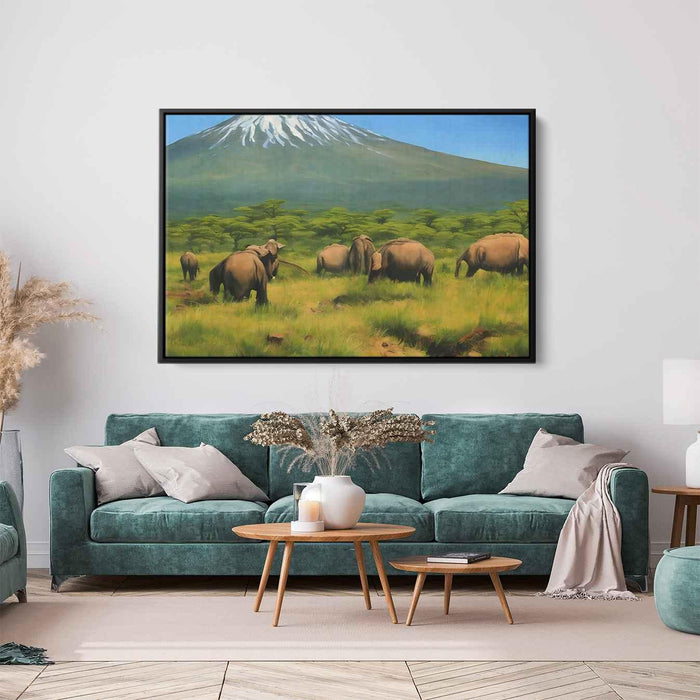 Realism Mount Kilimanjaro #117 - Kanvah