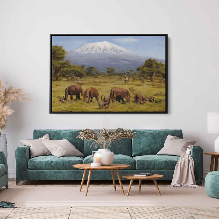 Realism Mount Kilimanjaro #124 - Kanvah