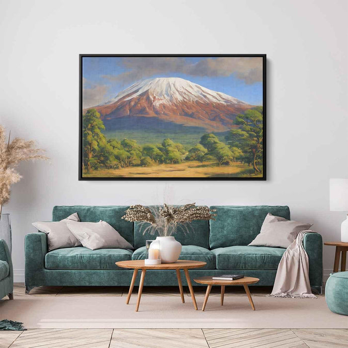 Realism Mount Kilimanjaro #128 - Kanvah