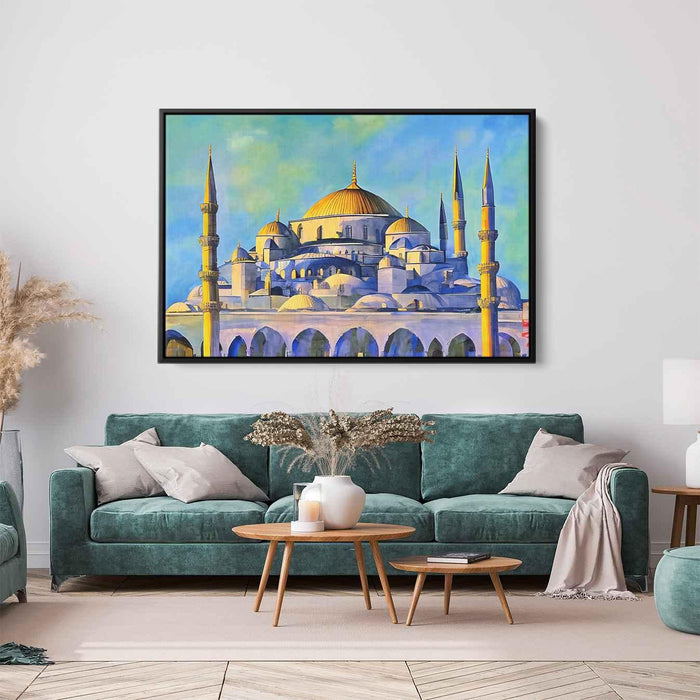 Realism Blue Mosque #114 - Kanvah