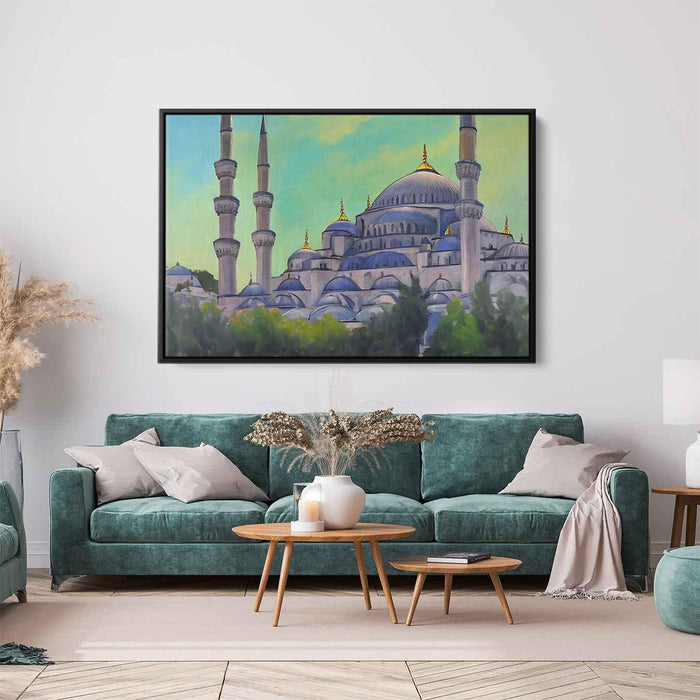 Realism Blue Mosque #117 - Kanvah