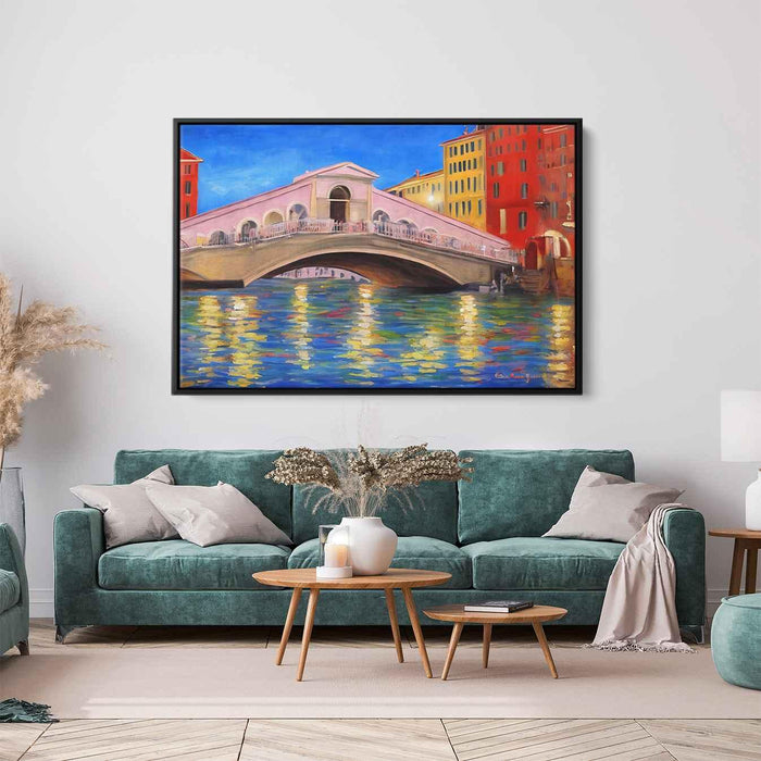 Realism Rialto Bridge #111 - Kanvah