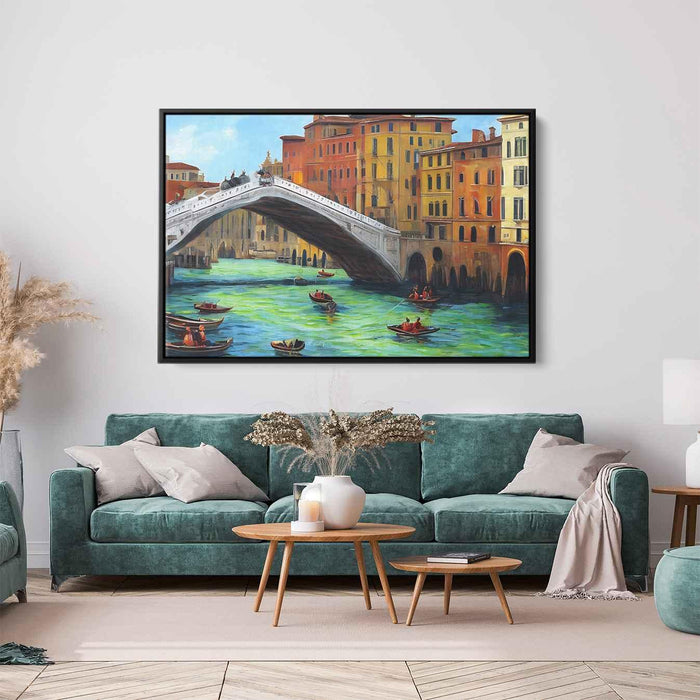 Realism Rialto Bridge #136 - Kanvah