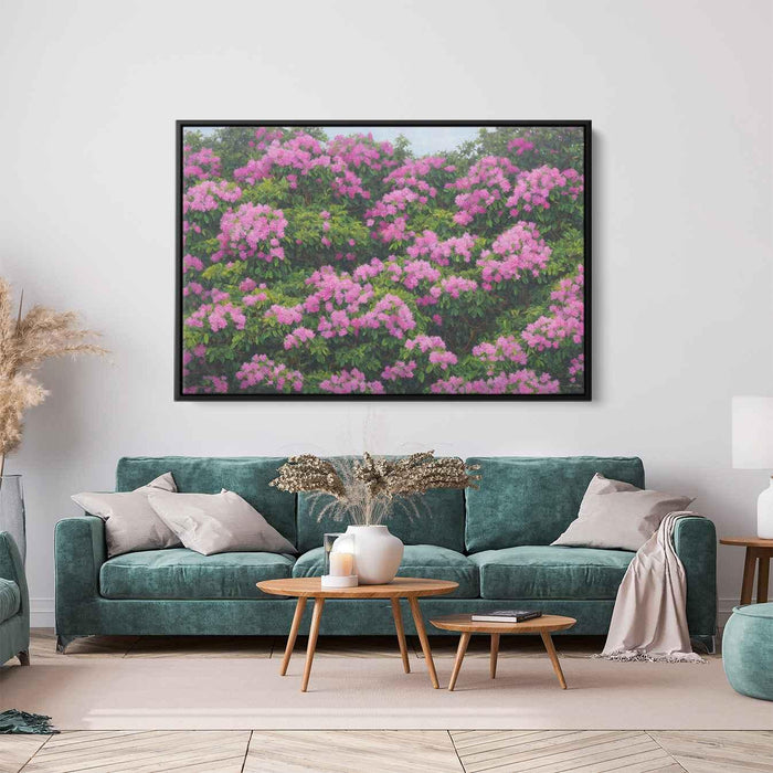 Realistic Oil Rhododendron #136 - Kanvah