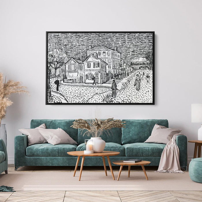 The Artist's House in Arles by Vincent van Gogh - Canvas Artwork