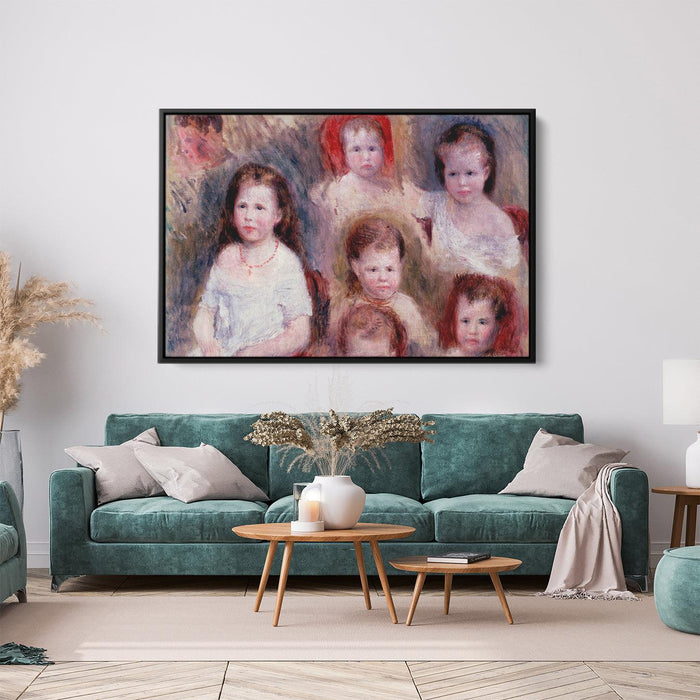 The Children by Pierre-Auguste Renoir - Canvas Artwork