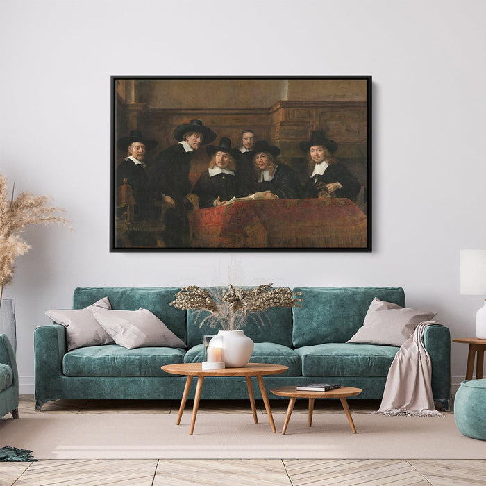 The Syndics by Rembrandt - Canvas Artwork