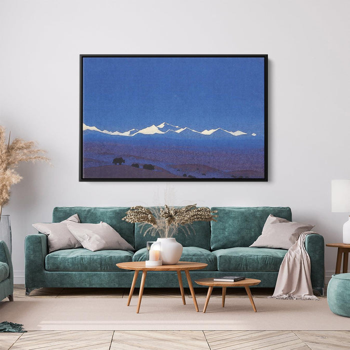 Nan Shan, Tibetan Frontier by Nicholas Roerich - Canvas Artwork