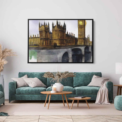 Watercolor Big Ben #103 - Kanvah