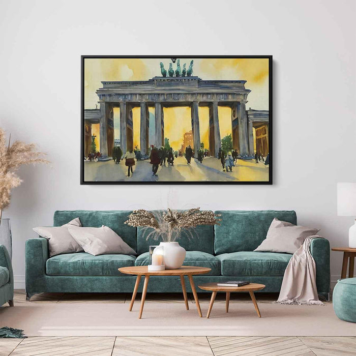 Watercolor Brandenburg Gate #103 - Kanvah