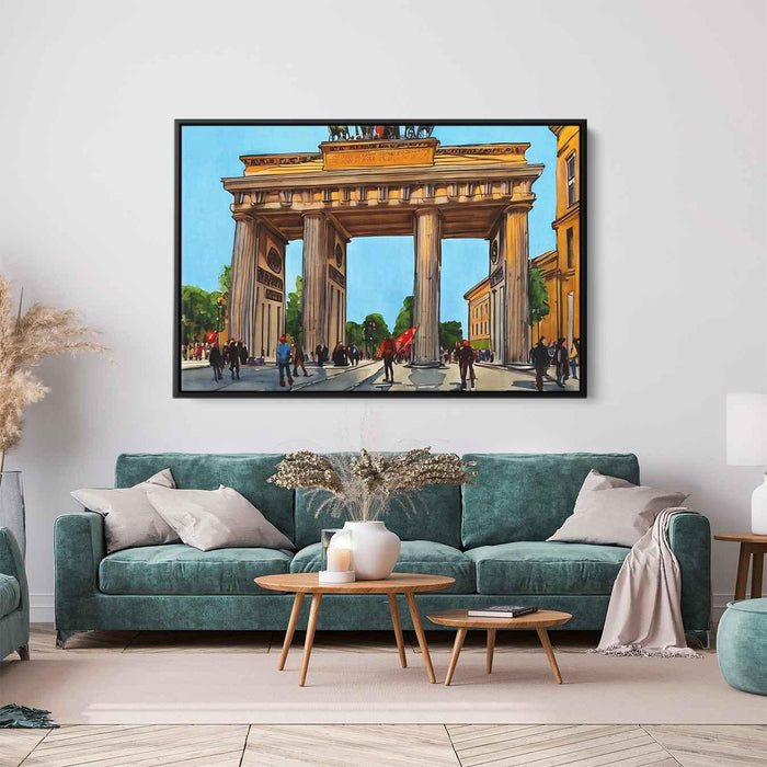 Watercolor Brandenburg Gate #128 - Kanvah