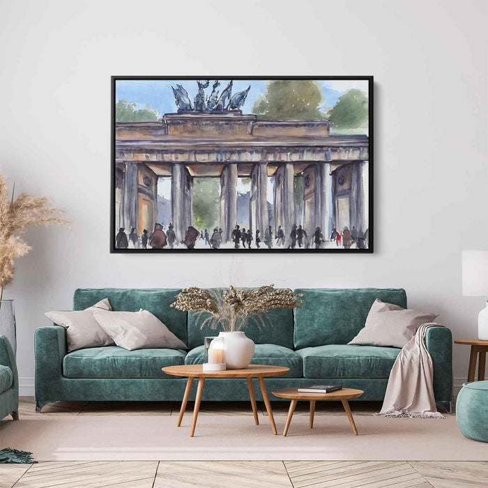 Watercolor Brandenburg Gate #135 - Kanvah