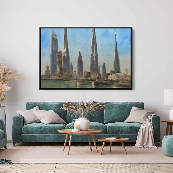 Watercolor Burj Khalifa #103 - Kanvah