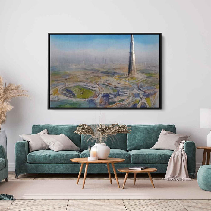 Watercolor Burj Khalifa #126 - Kanvah