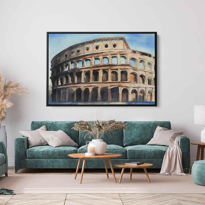 Watercolor Colosseum #126 - Kanvah