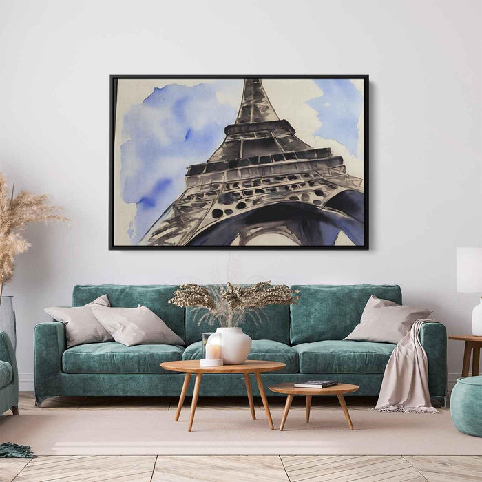 Watercolor Eiffel Tower #118 - Kanvah