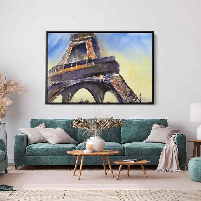 Watercolor Eiffel Tower #133 - Kanvah