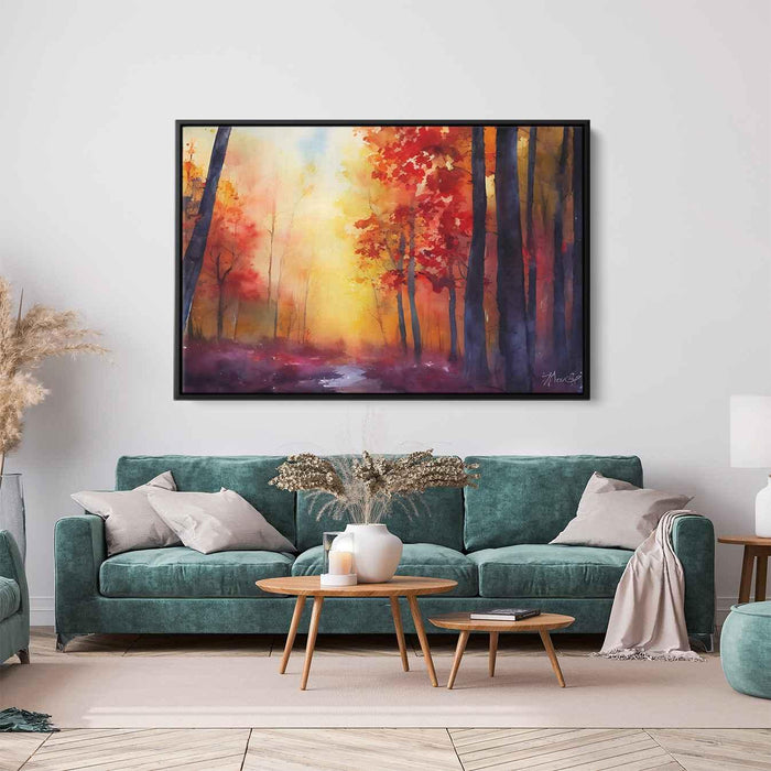 Watercolor Forest #127 - Kanvah