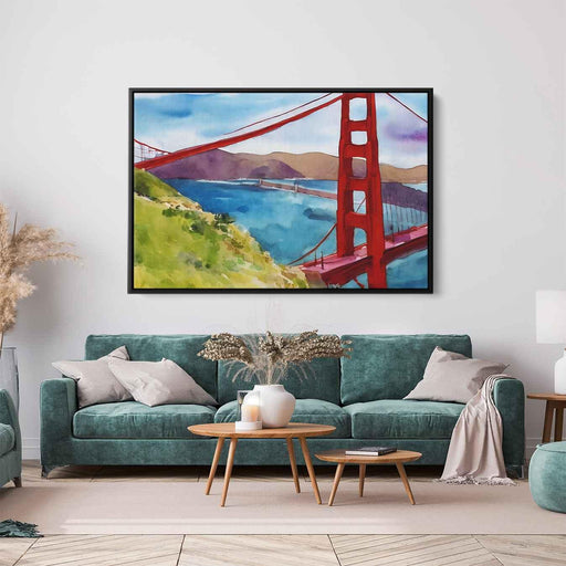 Watercolor Golden Gate Bridge #128 - Kanvah